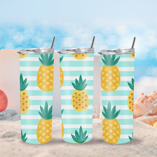 Tropical Twist: Pineapple Tumbler for Exotic Refreshment