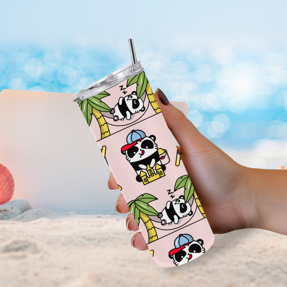 Pandas at the Beach